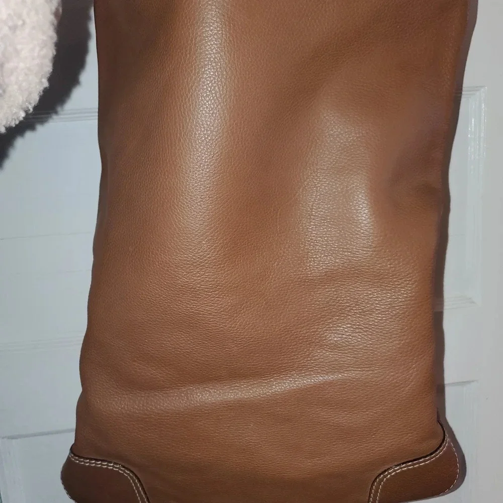 kate spade Brown Leather Satchel Shoulder Bag